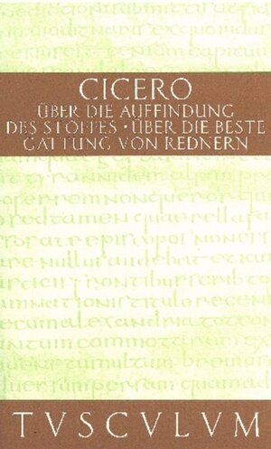 Buchcover Über die Auffindung des Stoffes / De inventione | Cicero | EAN 9783050061498 | ISBN 3-05-006149-9 | ISBN 978-3-05-006149-8
