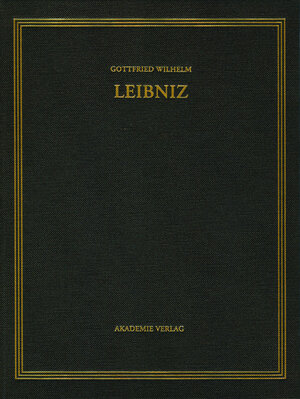 Buchcover Gottfried Wilhelm Leibniz: Sämtliche Schriften und Briefe. Philosophischer Briefwechsel / 1695-1700  | EAN 9783050090344 | ISBN 3-05-009034-0 | ISBN 978-3-05-009034-4