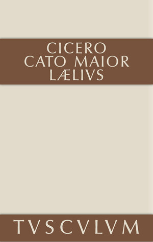 Buchcover Cato der Ältere über das Alter | Cicero | EAN 9783050091563 | ISBN 3-05-009156-8 | ISBN 978-3-05-009156-3