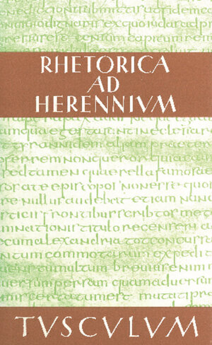 Buchcover Rhetorica ad Herennium  | EAN 9783050093048 | ISBN 3-05-009304-8 | ISBN 978-3-05-009304-8