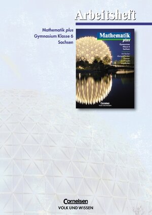 Buchcover Mathematik plus - Sachsen / 6. Schuljahr - Arbeitsheft | Gerd Heintze | EAN 9783060006496 | ISBN 3-06-000649-0 | ISBN 978-3-06-000649-6