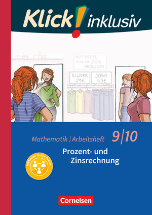 Buchcover Klick! inklusiv - Mathematik - 9./10. Schuljahr | Petra Kühne | EAN 9783060021284 | ISBN 3-06-002128-7 | ISBN 978-3-06-002128-4