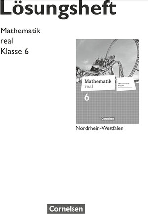 Buchcover Mathematik real - Differenzierende Ausgabe Nordrhein-Westfalen - 6. Schuljahr | Helga Berkemeier | EAN 9783060066667 | ISBN 3-06-006666-3 | ISBN 978-3-06-006666-7