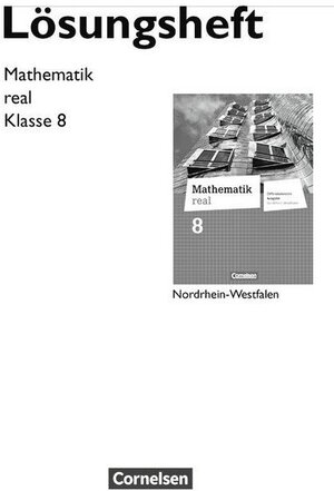 Buchcover Mathematik real - Differenzierende Ausgabe Nordrhein-Westfalen - 8. Schuljahr | Helga Berkemeier | EAN 9783060066759 | ISBN 3-06-006675-2 | ISBN 978-3-06-006675-9