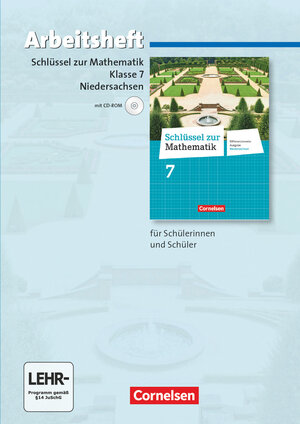 Buchcover Schlüssel zur Mathematik - Differenzierende Ausgabe Niedersachsen - 7. Schuljahr  | EAN 9783060067442 | ISBN 3-06-006744-9 | ISBN 978-3-06-006744-2