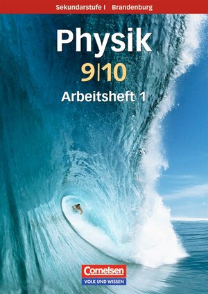 Buchcover Physik für die Sekundarstufe I - Brandenburg - Neue Ausgabe / 9./10. Schuljahr - Arbeitsheft 1 | Dietmar Karau | EAN 9783060102617 | ISBN 3-06-010261-9 | ISBN 978-3-06-010261-7