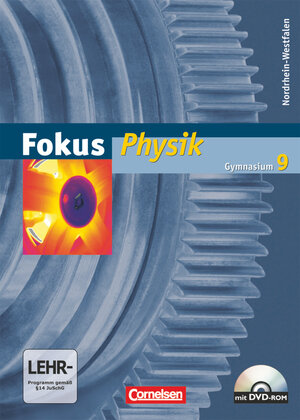 Buchcover Fokus Physik - Gymnasium Nordrhein-Westfalen - 9. Schuljahr | Jochim Lichtenberger | EAN 9783060129614 | ISBN 3-06-012961-4 | ISBN 978-3-06-012961-4