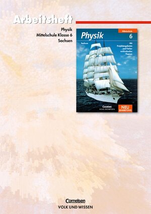 Buchcover Physik - Ausgabe Volk und Wissen - Mittelschule Sachsen / 6. Schuljahr - Arbeitsheft | Christian Behrendt | EAN 9783060206315 | ISBN 3-06-020631-7 | ISBN 978-3-06-020631-5