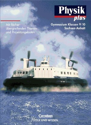 Buchcover Physik plus - Gymnasium Sachsen-Anhalt / 9./10. Schuljahr - Schülerbuch | Klaus Liebers | EAN 9783060209811 | ISBN 3-06-020981-2 | ISBN 978-3-06-020981-1