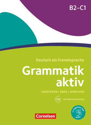 Buchcover Grammatik aktiv - Deutsch als Fremdsprache - 1. Ausgabe - B2/C1 | Friederike Jin | EAN 9783060214822 | ISBN 3-06-021482-4 | ISBN 978-3-06-021482-2