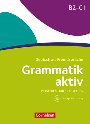 Buchcover Grammatik aktiv / B2/C1 - Üben, Hören, Sprechen | Ute Voß | EAN 9783060239627 | ISBN 3-06-023962-2 | ISBN 978-3-06-023962-7