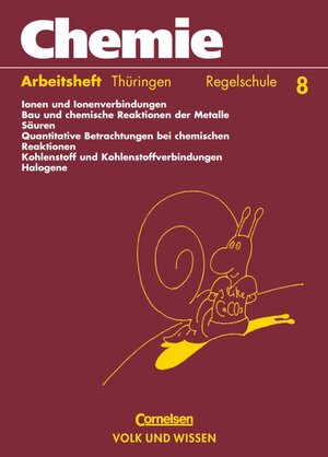 Buchcover Chemie: Stoffe - Reaktionen - Umwelt - Regelschule Thüringen / 8. Schuljahr - Arbeitsheft | Barbara Arndt | EAN 9783060308194 | ISBN 3-06-030819-5 | ISBN 978-3-06-030819-4