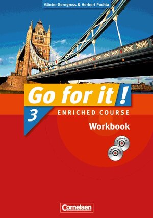 Buchcover Go for it! / Band 3 - Enriched Course - Workbook mit CD-ROM und Lieder-/Text-CD | Günter Gerngross | EAN 9783060321162 | ISBN 3-06-032116-7 | ISBN 978-3-06-032116-2