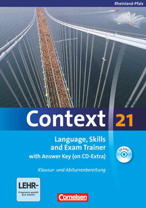 Buchcover Context 21 - Rheinland-Pfalz | Annette Leithner-Brauns | EAN 9783060323661 | ISBN 3-06-032366-6 | ISBN 978-3-06-032366-1