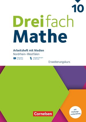 Buchcover Dreifach Mathe - Nordrhein-Westfalen - Ausgabe 2022 - 10. Schuljahr | EAN 9783060437542 | ISBN 3-06-043754-8 | ISBN 978-3-06-043754-2