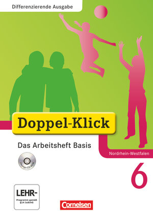 Buchcover Doppel-Klick - Das Sprach- und Lesebuch - Differenzierende Ausgabe Nordrhein-Westfalen - 6. Schuljahr | Daniela Donnerberg | EAN 9783060601592 | ISBN 3-06-060159-3 | ISBN 978-3-06-060159-2