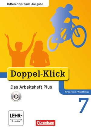 Buchcover Doppel-Klick - Differenzierende Ausgabe Nordrhein-Westfalen / 7. Schuljahr - Das Arbeitsheft Plus mit CD-ROM | Grit Adam | EAN 9783060601622 | ISBN 3-06-060162-3 | ISBN 978-3-06-060162-2