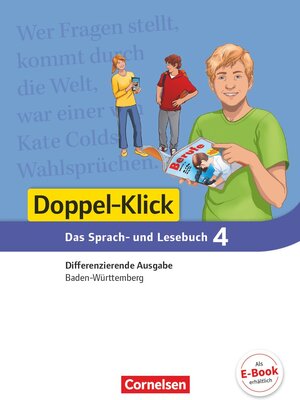 Buchcover Doppel-Klick - Das Sprach- und Lesebuch - Differenzierende Ausgabe Baden-Württemberg - Band 4: 8. Schuljahr | Martina Schulz-Hamann | EAN 9783060604876 | ISBN 3-06-060487-8 | ISBN 978-3-06-060487-6