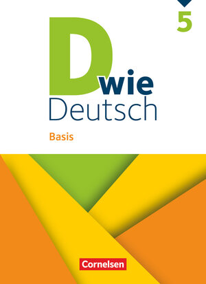 Buchcover D wie Deutsch - Basis - 5. Schuljahr | Margret Angel | EAN 9783060610433 | ISBN 3-06-061043-6 | ISBN 978-3-06-061043-3