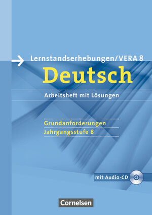 Buchcover Vorbereitungsmaterialien für VERA - Vergleichsarbeiten/ Lernstandserhebungen - Deutsch - 8. Schuljahr: Grundanforderungen | Birgit Patzelt | EAN 9783060618828 | ISBN 3-06-061882-8 | ISBN 978-3-06-061882-8