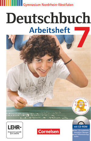 Buchcover Deutschbuch Gymnasium - Nordrhein-Westfalen - 7. Schuljahr | Angela Mielke | EAN 9783060620371 | ISBN 3-06-062037-7 | ISBN 978-3-06-062037-1
