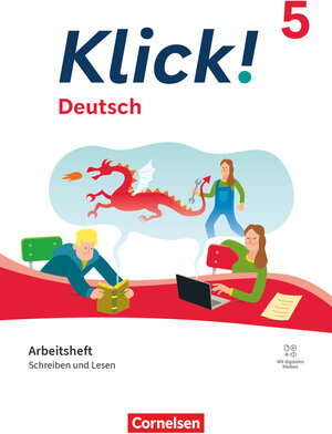 Buchcover Klick! - Fächerübergreifendes Lehrwerk für Lernende mit Förderbedarf - Deutsch - Ausgabe ab 2024 - 5. Schuljahr | Michaela Krauß | EAN 9783060621835 | ISBN 3-06-062183-7 | ISBN 978-3-06-062183-5