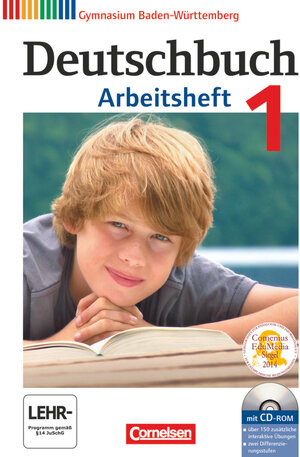 Buchcover Deutschbuch Gymnasium - Baden-Württemberg - Ausgabe 2012 - Band 1: 5. Schuljahr | Angela Mielke | EAN 9783060626496 | ISBN 3-06-062649-9 | ISBN 978-3-06-062649-6