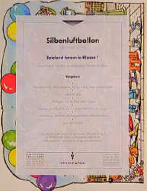 Buchcover Silbenluftballon | Heidemarie Dammenhayn | EAN 9783060705702 | ISBN 3-06-070570-4 | ISBN 978-3-06-070570-2