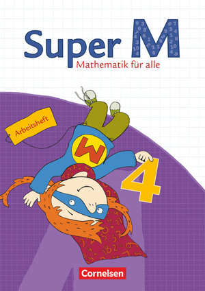 Buchcover Super M - Mathematik für alle - Ausgabe Westliche Bundesländer (außer Bayern) - 2008 - 4. Schuljahr | Ursula Manten | EAN 9783060813445 | ISBN 3-06-081344-2 | ISBN 978-3-06-081344-5