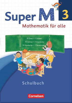 Buchcover Super M - Mathematik für alle - Westliche Bundesländer - Neubearbeitung - 3. Schuljahr | Gabriele Viseneber | EAN 9783060830268 | ISBN 3-06-083026-6 | ISBN 978-3-06-083026-8