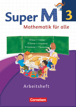 Buchcover Super M - Mathematik für alle - Westliche Bundesländer - Neubearbeitung - 3. Schuljahr | Gabriele Viseneber | EAN 9783060830275 | ISBN 3-06-083027-4 | ISBN 978-3-06-083027-5