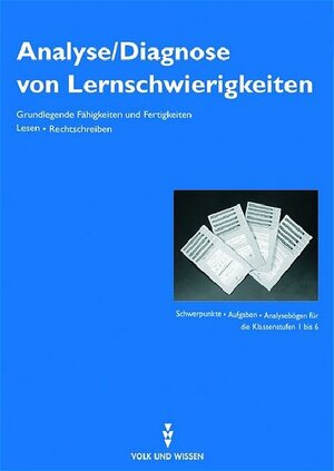 Buchcover Analyse /Diagnose von Lernschwierigkeiten | Heidemarie Dammenhayn | EAN 9783061016159 | ISBN 3-06-101615-5 | ISBN 978-3-06-101615-9