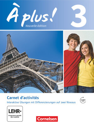 Buchcover À plus ! - Französisch als 1. und 2. Fremdsprache - Ausgabe 2012 - Band 3 | Catherine Mann-Grabowski | EAN 9783061210656 | ISBN 3-06-121065-2 | ISBN 978-3-06-121065-6