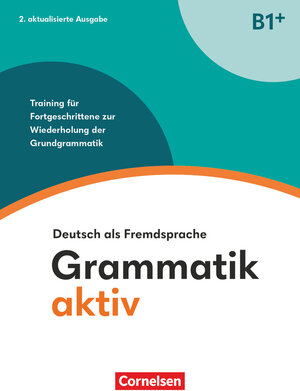 Buchcover Grammatik aktiv - Deutsch als Fremdsprache - 2. aktualisierte Ausgabe - B1+ | Friederike Jin | EAN 9783061229665 | ISBN 3-06-122966-3 | ISBN 978-3-06-122966-5