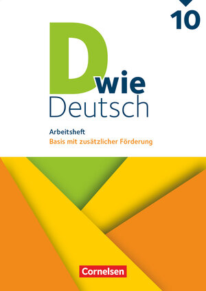 Buchcover D wie Deutsch - Zu allen Ausgaben - 10. Schuljahr | Ulrich Deters | EAN 9783062000454 | ISBN 3-06-200045-7 | ISBN 978-3-06-200045-4