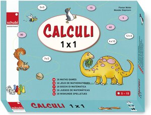 Buchcover Calculi: 1x1, Times tables, 16 Math games, Multiplication, Division, from 7 years, practice, repeat | Florian Moitzi | EAN 9783072200066 | ISBN 3-07-220006-8 | ISBN 978-3-07-220006-6