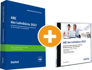 Buchcover Kombi: ABC des Lohnbüros 2022 (Print+DVD) | Klaus Mader | EAN 9783080178227 | ISBN 3-08-017822-X | ISBN 978-3-08-017822-7