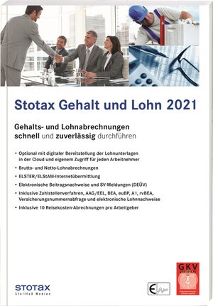 Buchcover Stotax Gehalt und Lohn 2021  | EAN 9783081110455 | ISBN 3-08-111045-9 | ISBN 978-3-08-111045-5