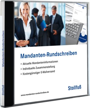 Buchcover Mandanten-Rundschreiben CD | Joachim Dr. Schiffers | EAN 9783081340005 | ISBN 3-08-134000-4 | ISBN 978-3-08-134000-5