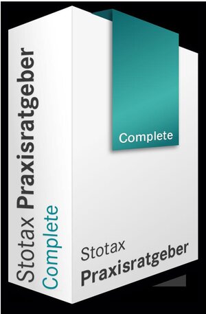 Buchcover Stotax Praxisratgeber Complete  | EAN 9783081421001 | ISBN 3-08-142100-4 | ISBN 978-3-08-142100-1