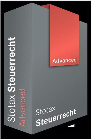 Buchcover Stotax Steuerrecht Advanced  | EAN 9783081423005 | ISBN 3-08-142300-7 | ISBN 978-3-08-142300-5