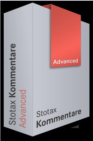 Buchcover Stotax Kommentare Advanced  | EAN 9783081424002 | ISBN 3-08-142400-3 | ISBN 978-3-08-142400-2