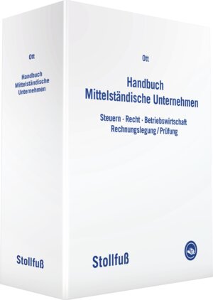Buchcover Handbuch Mittelständische Unternehmen - online  | EAN 9783081754000 | ISBN 3-08-175400-3 | ISBN 978-3-08-175400-0