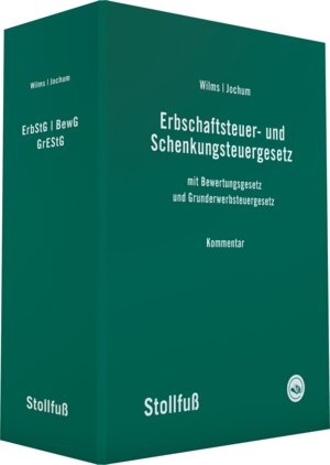 Buchcover Erbschaft- und Schenkungsteuergesetz Kommentar - online | Heinrich Wilms | EAN 9783081773001 | ISBN 3-08-177300-8 | ISBN 978-3-08-177300-1