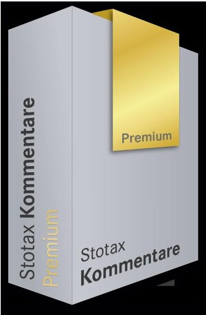 Buchcover Stotax Kommentare Premium  | EAN 9783081794013 | ISBN 3-08-179401-3 | ISBN 978-3-08-179401-3