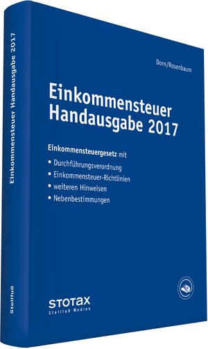 Buchcover Einkommensteuer Handausgabe - online  | EAN 9783081810003 | ISBN 3-08-181000-0 | ISBN 978-3-08-181000-3