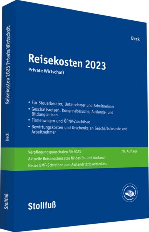 Buchcover Reisekosten - online | Wolfgang Deck | EAN 9783081810010 | ISBN 3-08-181001-9 | ISBN 978-3-08-181001-0