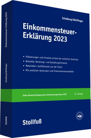 Buchcover Einkommensteuer-Erklärung - online | Martin Schalburg | EAN 9783081837000 | ISBN 3-08-183700-6 | ISBN 978-3-08-183700-0