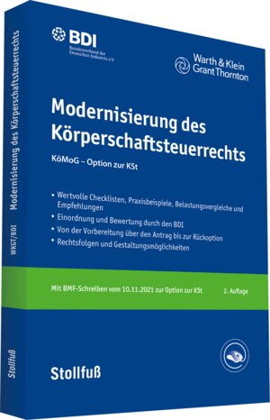 Buchcover Modernisierung des Körperschaftsteuerrechts - Online  | EAN 9783081895000 | ISBN 3-08-189500-6 | ISBN 978-3-08-189500-0