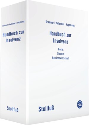 Buchcover Handbuch zur Insolvenz  | EAN 9783082548004 | ISBN 3-08-254800-8 | ISBN 978-3-08-254800-4